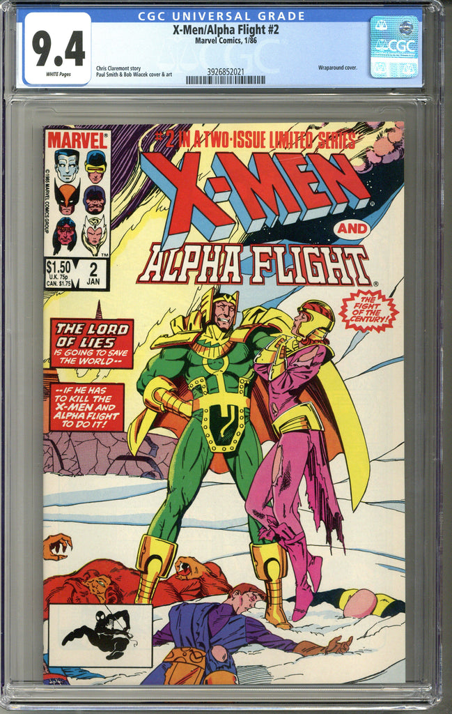 X-Men and Alpha Flight #2 CGC 9.4