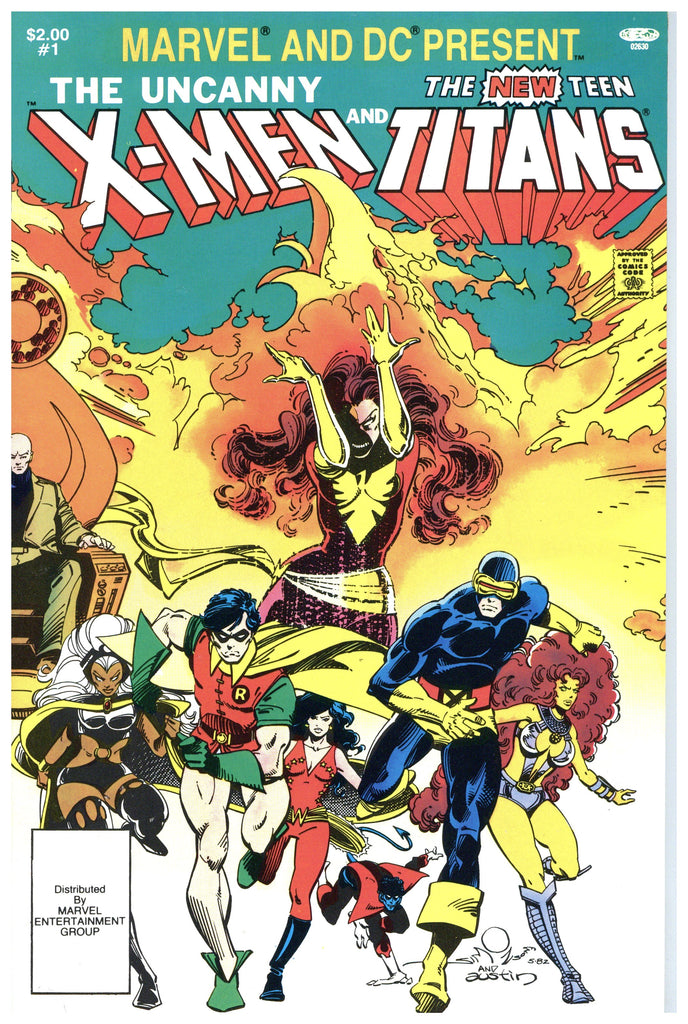 Uncanny X-Men and Teen Titans #1  VF+