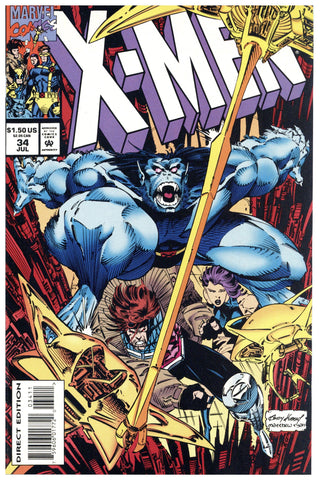 X-Men (second series) #34 NM+