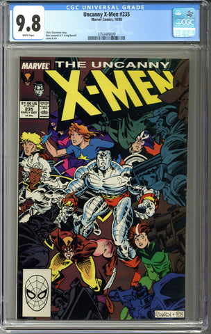 Uncanny X-Men #235 CGC 9.8