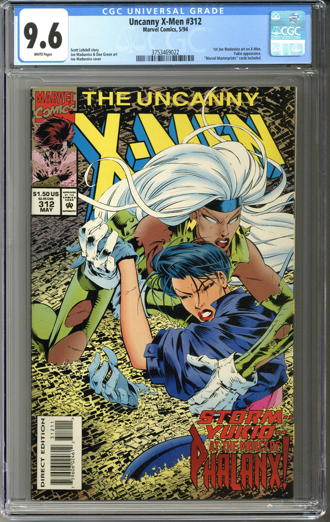 Uncanny X-Men #312 CGC 9.6