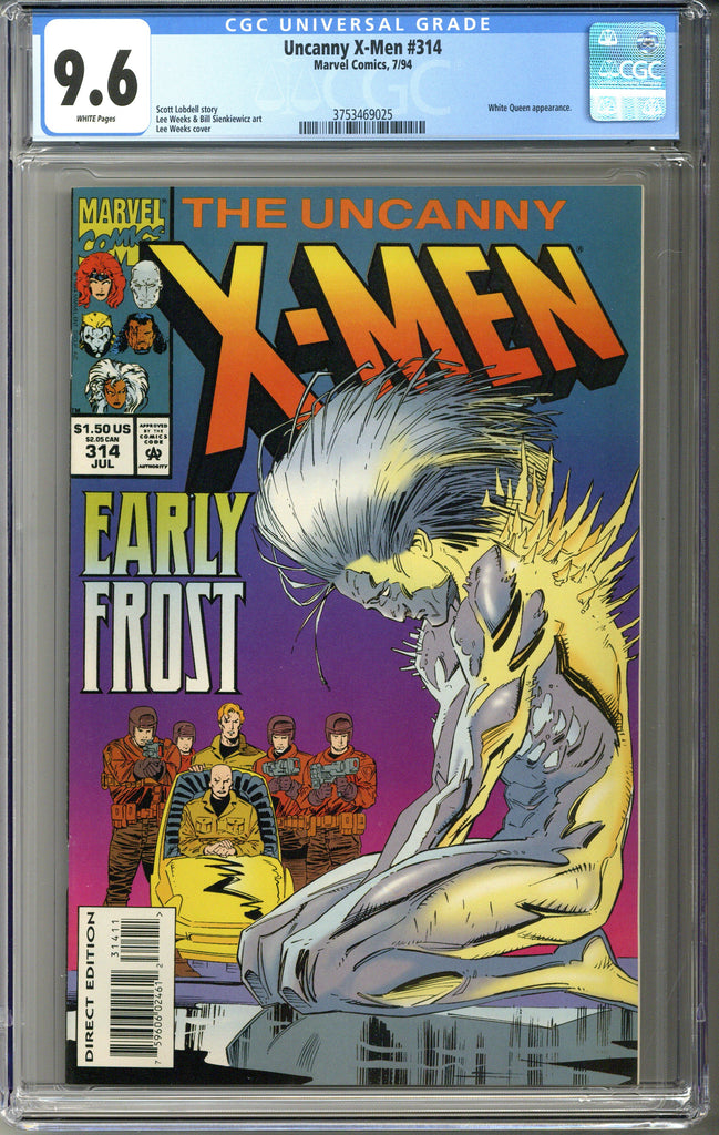 Uncanny X-Men #314 CGC 9.6