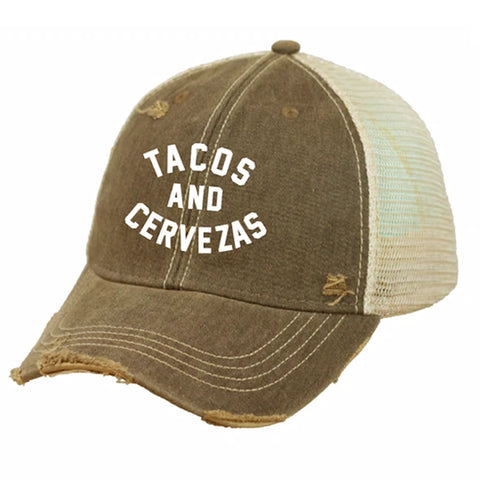 Tacos and Cervezas Snap Back Trucker Cap
